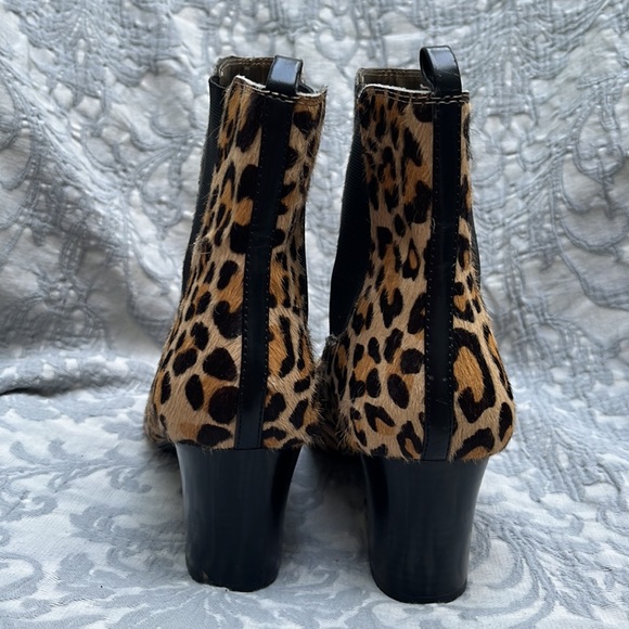 EUC!! EUC!!  COACH AND FOUR BOOTS SZ 10 leather upper/balance man made - Picture 3 of 8